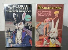 The Headless Lady Clayton Rawson 1987 1st IPL Vintage PB Book Magic Mystery