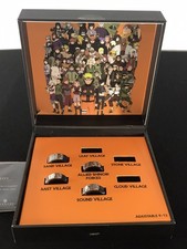 Naruto Shippuden Headband 4 Ring Box Set Mist Sand Shinobi Village Allied Forces