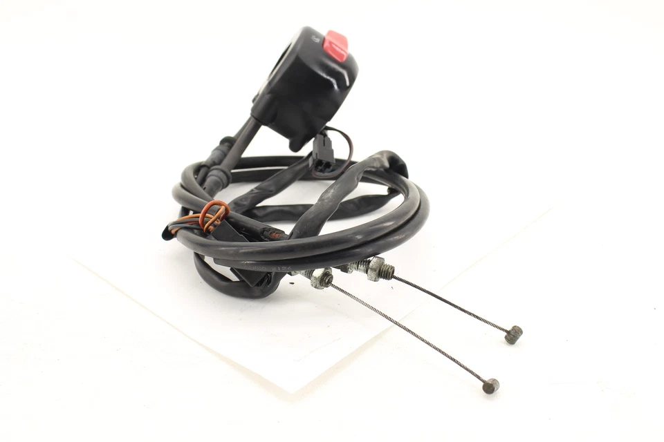 Suzuki GSXR600 2003 OEM clip derecho en mango apagado interruptor cables Foto 3 de 4