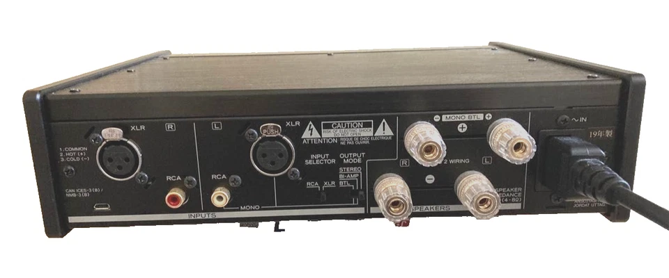 TEAC AP-505 Compact Stereo Power Amplifier AC100V Tested Used - Image 2 of 3