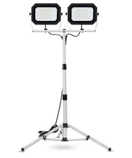 Ufond 20000 Lumen Work Lights With Stand 200w Dual Head Led Work Light 10ft Pc