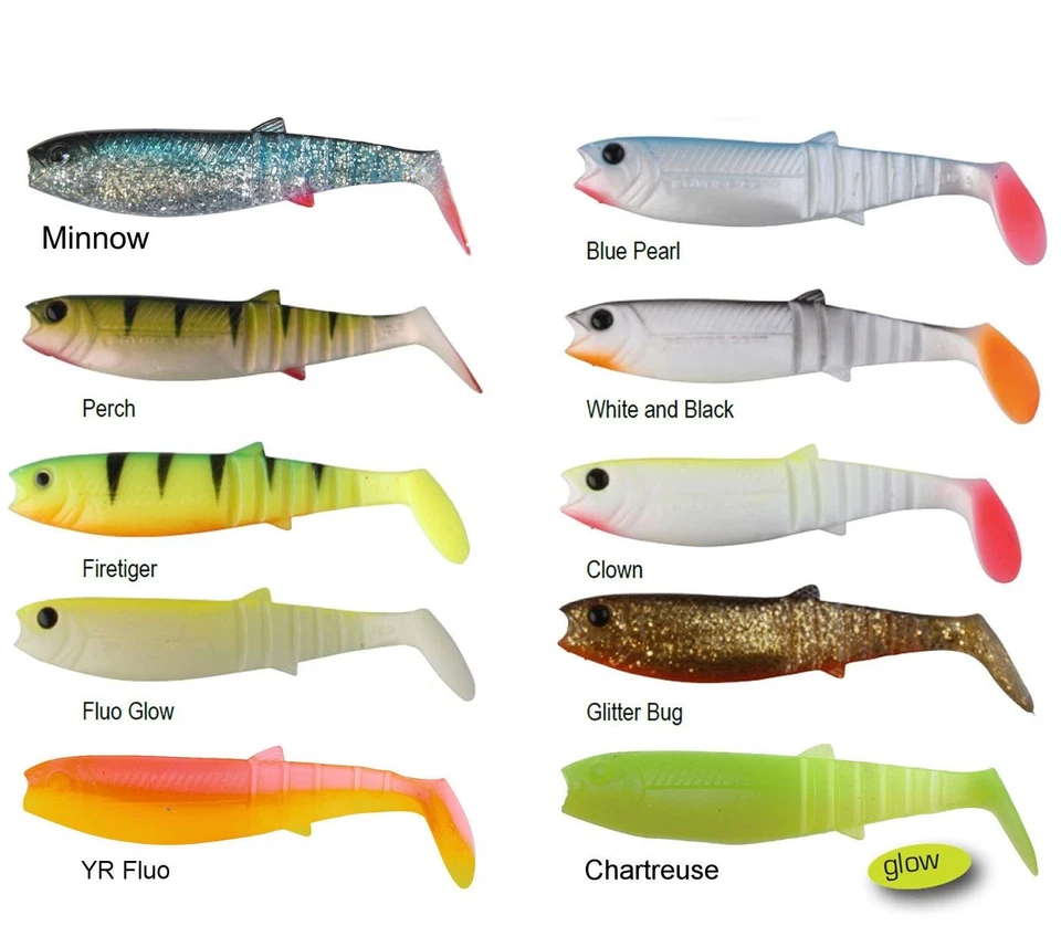 Savage Gear Cannibal Shads Gummifisch (6,8cm, 8cm, 10cm, 12,5cm) Kunstköder