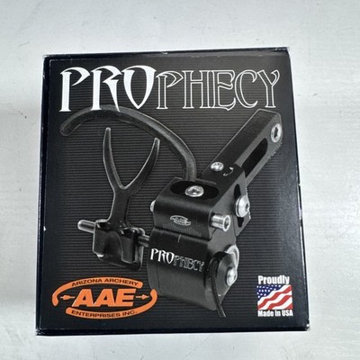 AAE Prophecy Full-Capture Fall-Away Arrow Rest Quick Detach LH Black