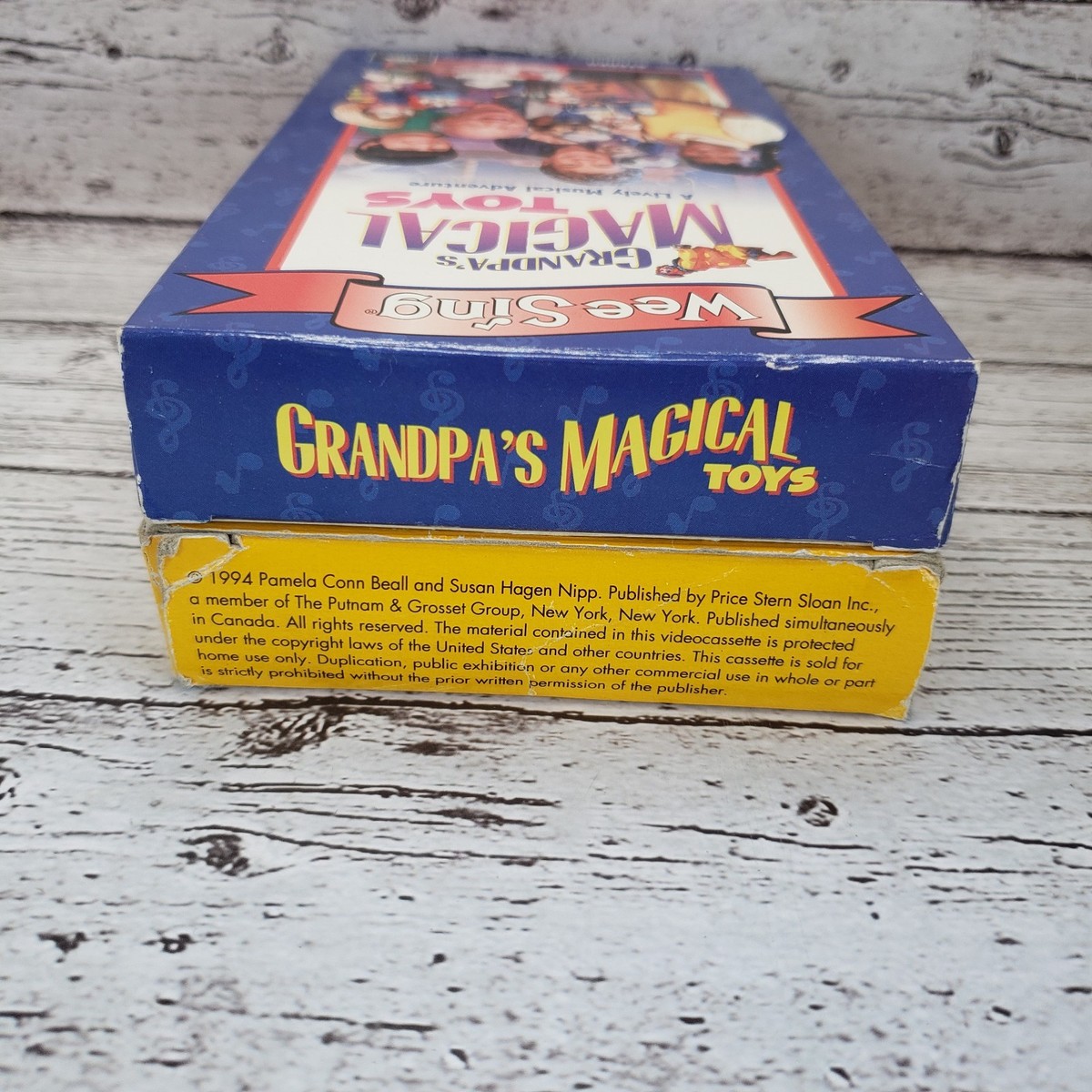 語学+参考書 Grandpa&#39;s Magical Toys [VHS] [VHS] Grandpa's Magical Toys [VHS Tape] Wee Sing - 9780843123296