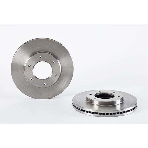 2x Brake Discs Pair Vented fits TOYOTA HI-ACE Mk4 2.4 Front 89 to 04 285mm Set - Image 9