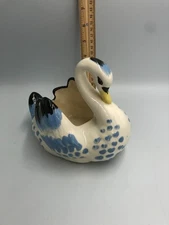 Blue Swan Planter 1951 Artistic Potteries Made In Los Angeles CA