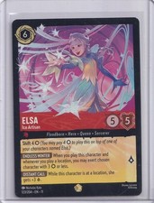 Elsa Ice Artisan 123/204 Legendary 2026 Disney Lorcana Winterspell Card NM