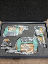 Cen-Tech 0-3” 3 Piece Outside Micrometer Set 0.001” Graduation With Case