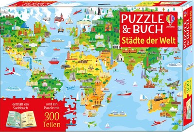 Sam Smith (u. a.) | Puzzle & Buch: Städte der Welt | Spiel | Deutsch (2023)