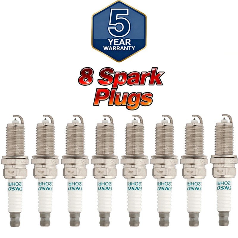 8PCS NEW OEM FOR NISSAN INFINITI 22401-JK01D FXE24HR11 3457 Spark Plugs