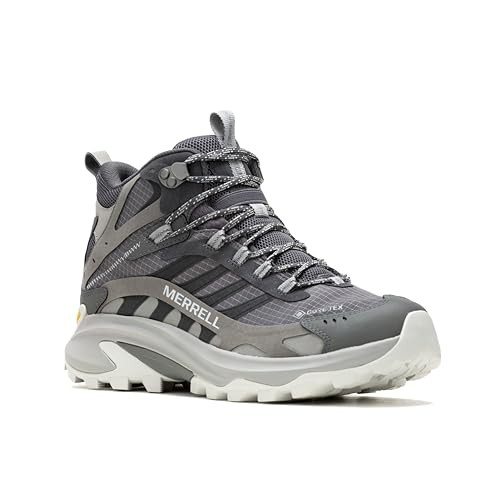 Nuove scarpe da trekking Merrell Moab Speed 2 Mid Gore Tex da uomo ASPHALT 26 0 cm 2E!