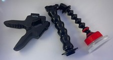 GoPro Jaws Flex Clamp Gooseneck JOBY Suction Cup GorillaPod Arm Camera Mount Lot