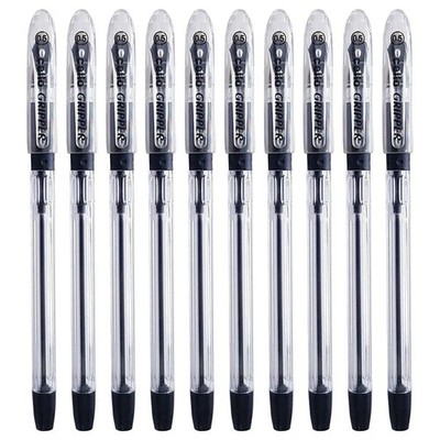 Cello Gripper Kugelschreiber (schwarze Tinte) - 20er Pack kostenloser Versand