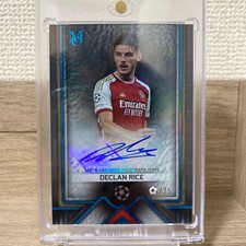 Declan Rice Arsenal FC Autograph Card 75/75 Museum Collection Used