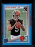 2025 Panini Donruss Optic Dillon Gabriel Rated Rookie Aqua Prizm #/349 Browns