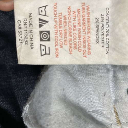 Apple Bottom Jeans Womens 9/10 Blue Dark Wash Distressed Y2K Vintage Hip Hop - Picture 11 of 13