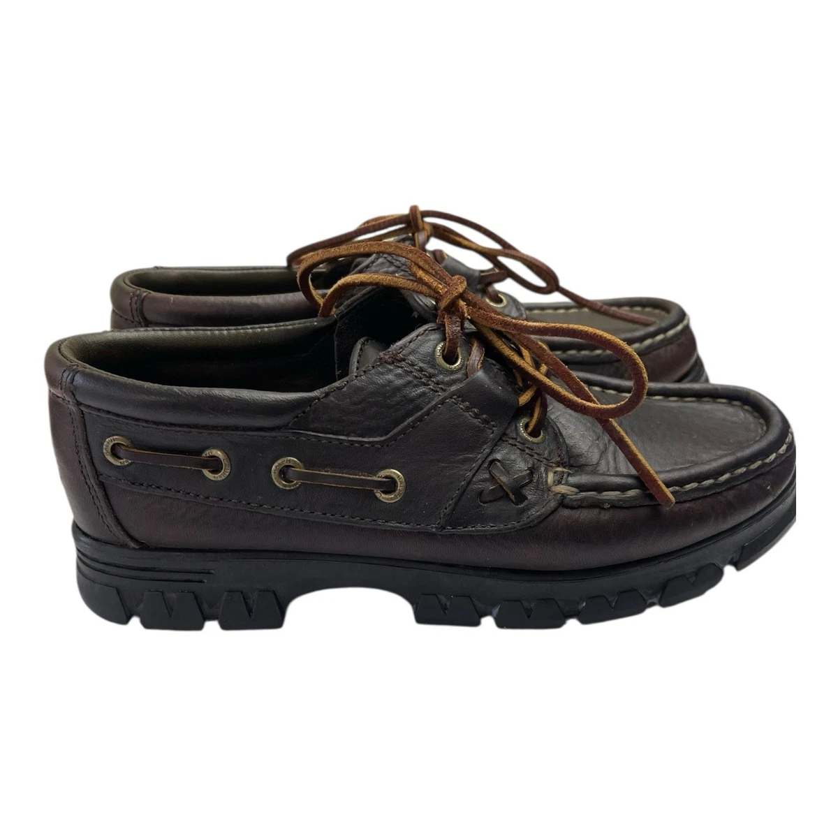 Ralph Lauren Leather Brown Vintage Shoes for Women for sale 
