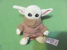 Disney Star Wars Sitting Baby Grogu Yoda Talking Plush Works.