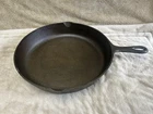 VINTAGE BSR CAST IRON SKILLET 12 7/16 5H-2 NO. 10 Heat Ring.  Cleaned & Seasoned