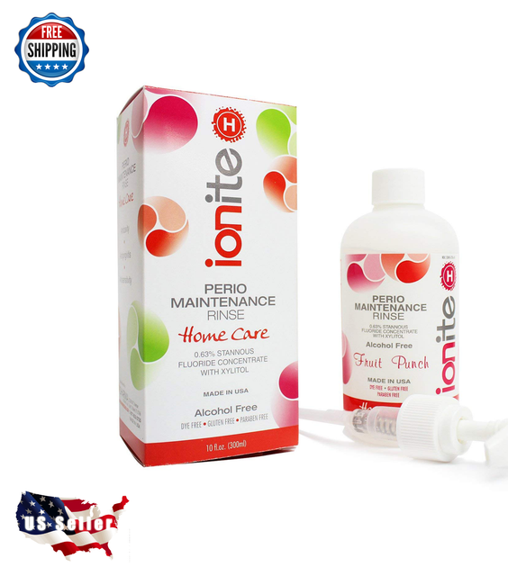 IONITE 0.63 Stannous Fluoride Antimicrobial Rinse Mouthwash FRUIT PERIOMED eBay