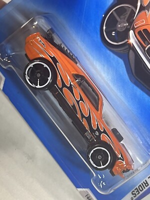Hot Wheels Rebel Rides Mustang Mach 1 Orange Black 2009 144/190 8