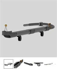 Swiftcast rod holder--raft, boats