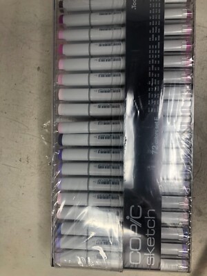 Copic Sketch Marker Set, 72-Piece Set, E, V2