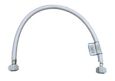 PVC Flexible Braided Riser 1/2"FIP x 1/2"FIP x 30" Long for Hot/Cold Water Hose