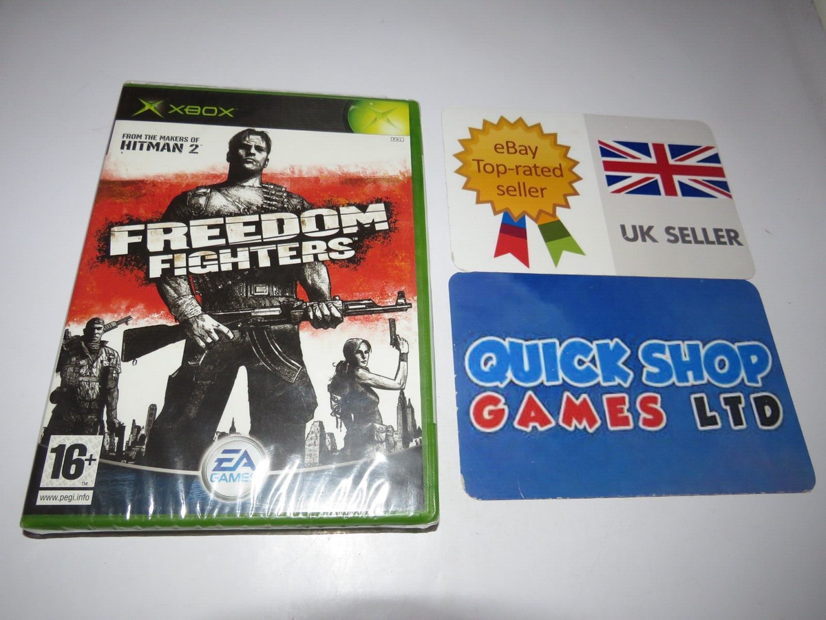 Xbox - xbox★FREEDOM FIGHTERS 海外版★箱付・説明書付・ソフト付 Freedom Fighters (Microsoft Xbox, 2003) - European Version