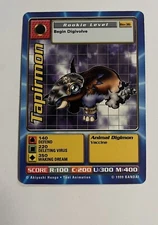 Tapirmon (Bandai Digimon Collectible Card Game) Bo-36 Set 1 1st Edition 1999