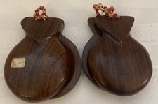 Vintage Set of Wooden Castanets