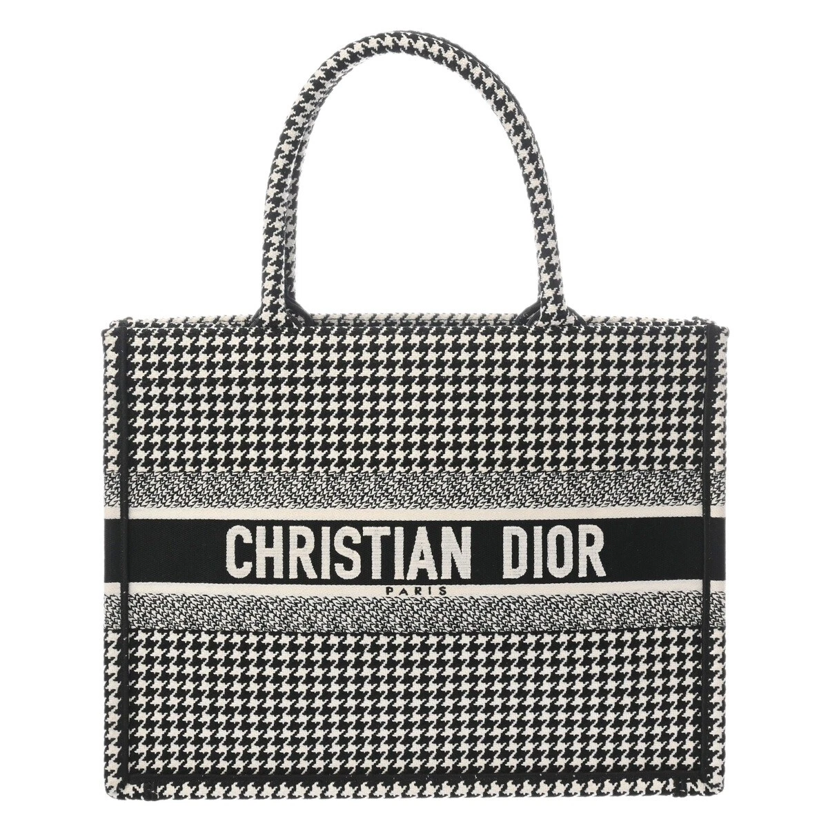 CHRISTIAN DIOR Livre fourre tout moyen pied de poule M1296ZRPIS sac à main 800000135276000