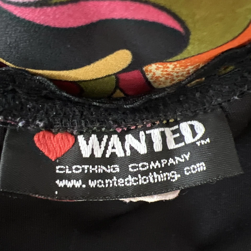 Falda Vintage Buscada Mujer Pequeña Neón Multicolor Remolinos Retro Línea A Maxi Informal Foto 3 de 4