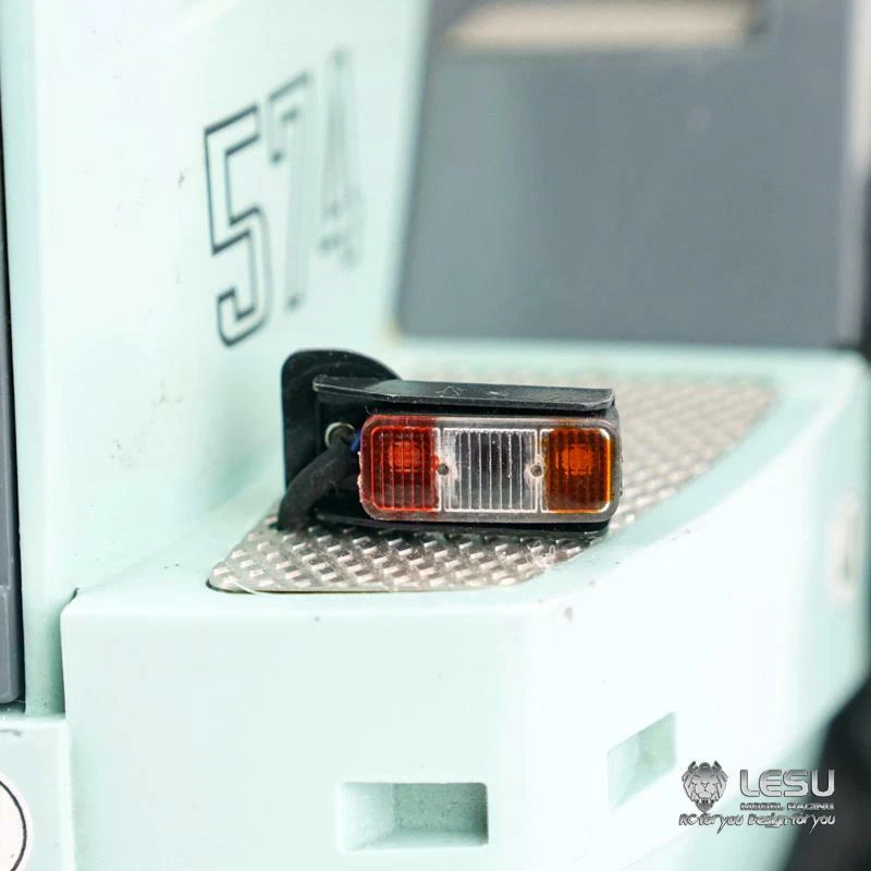 LESU LED Taillight Warning Light for 1/15 RC Hydraulic Loader Model Truck Car - Image 3 of 4
