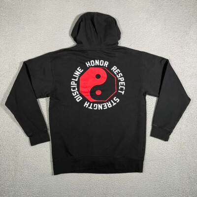 UFC Sweatshirt Mens Medium Black Graphic Jiu Jitsu MMA Pullover