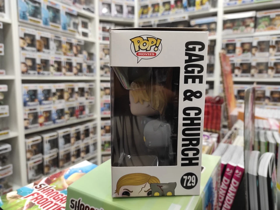 FUNKO POP GAGE & CHURCH 729 - PET SEMATARY ORIGINAL VINYL + PROTECTOR - Immagine 4 di 4