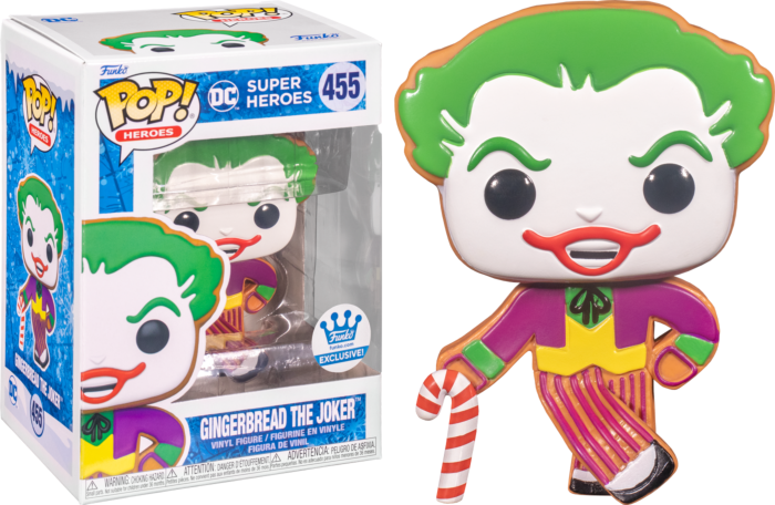 DC Super Heroes - Gingerbread The Joker Pop! Vinyl Figure