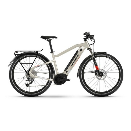 trekking 4 27,5 9v 500wh yamaha pw-te beige 2022 Haibike Bici Elettrica |  eBay