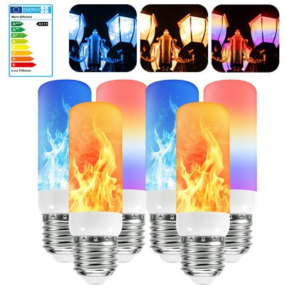 E12 E14 E27 B22 LED Birne Fackel Lampe Flammen Flackernde Effekt Glühbirne Licht