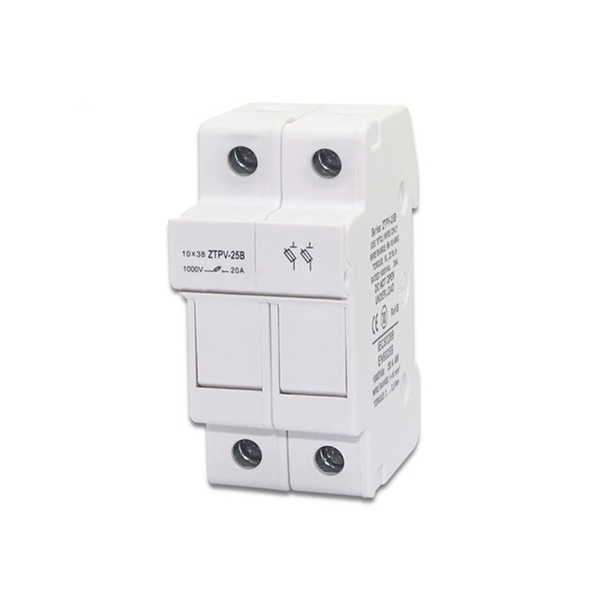 GEYA Solar PV 10PCS Sicherung DC1000V Schutz 6/10/12/15/20/25/30Amp 10*38mm 20kA GEYA Solar PV 10PCS Sicherung DC1000V Schutz 6/10/12/15/20/25/30Amp 10*38mm 20kA