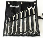 8pc Blackhawk Proto Long Pattern Combination Wrench Set 12-Point SAE BW-1108TS