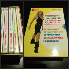 5 DVD - LA PALESTRA A CASA TUA - JILL COOPER