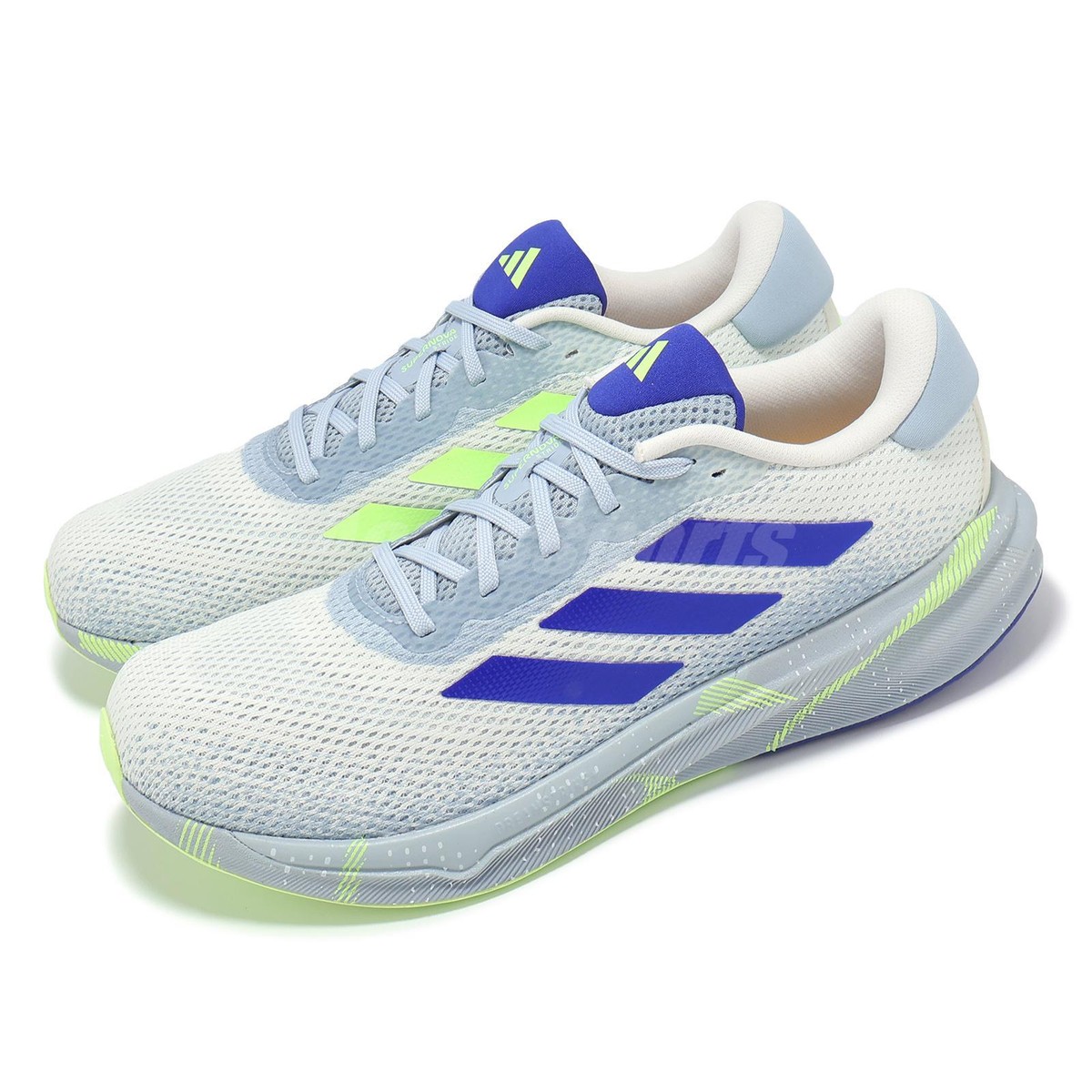 adidas Supernova Stride M Off White Lucid Blue Green Spark Men
