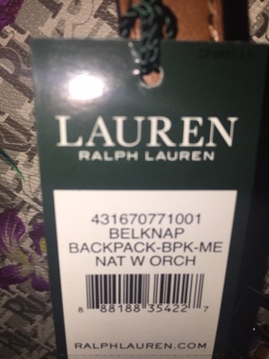 Ralph Lauren Floral Belknap Backpack b264acf5-edc3-3d09-982c-  main image 4