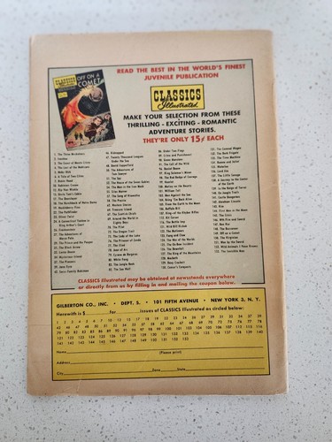 Classics Illustrated Comics The Count of Monte Cristo #3 Vintage Silver Era - Picture 5 of 7