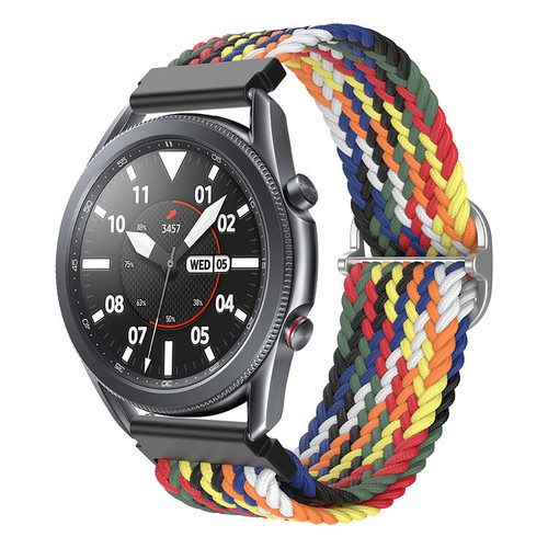 Armband Samsung Galaxy Watch 6 5 4 3 Classic 2 20mm 22mm Nylon Geflochten - Bild 27 von 49