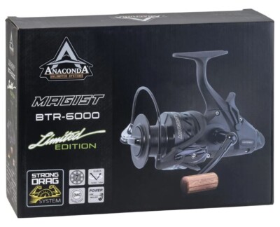Anaconda Magist BTR-6000 Black Box Limited Edition / 2 Freilaufrollen Set /