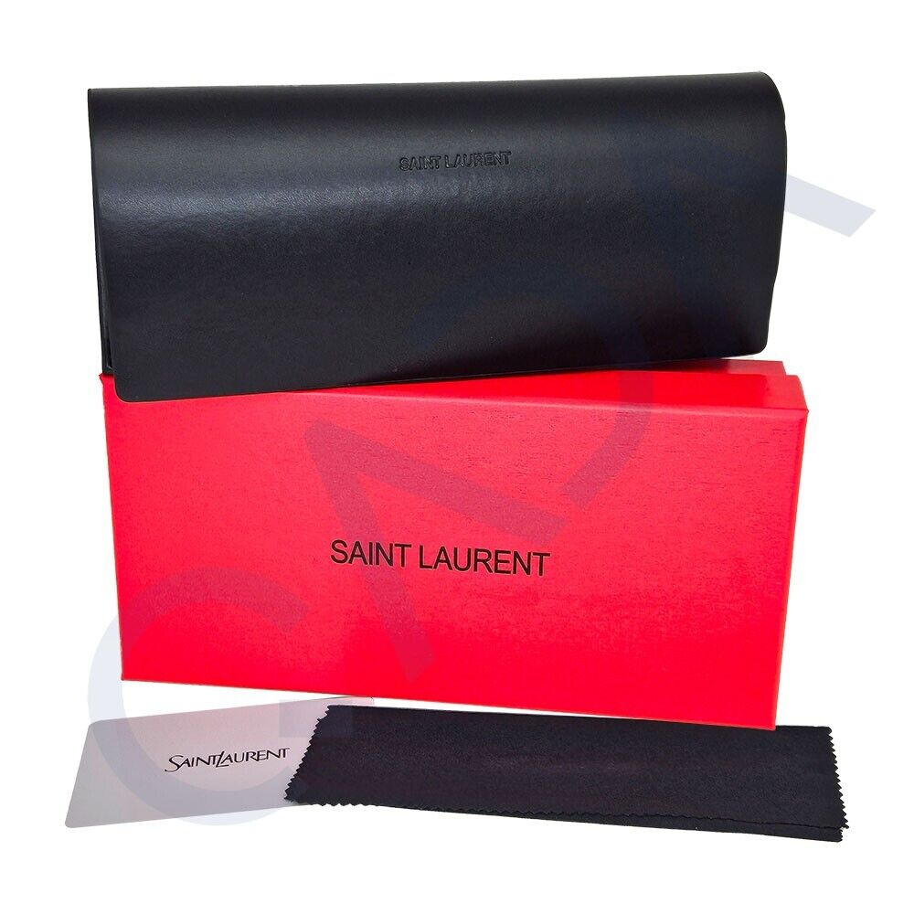 YSL Saint Laurent Semi Hard Leather Case for Eyeglasses YSL Saint Laurent Semi Hard Leather Case for Eyeglasses