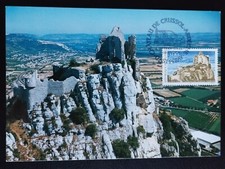 CARTE PREMIER 1ER JOUR TIMBRE CHÂTEAU DE CRUSSOL 1998 N° 3169 OBLITÉRÉ ST PÉRAY