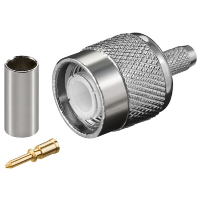 TNC-Stecker Crimpversion für RG58/U-Kabel